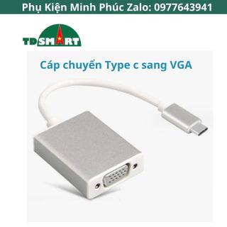 Cáp chuyển đổi Type C sang Vga