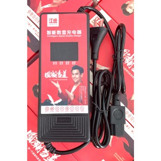 Sạc xe đạp điện 48V 12-14Ah hiển thị phần trăm sạc, tự ngắt khi đầy