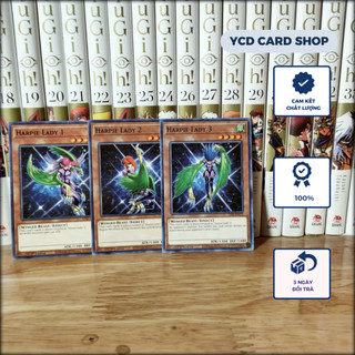 Thẻ bài yugioh chính hãng Set 3 chị em l Harpie lady – Common