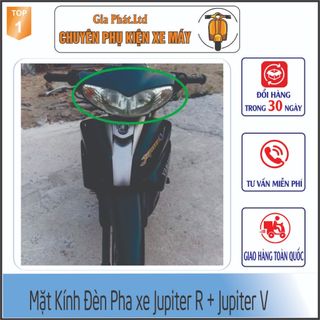 Mặt kính đèn pha trước xe jupiter r - jupiter v - 2096