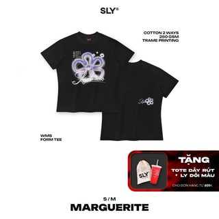 Áo thun nữ sly wms marguerite màu đen