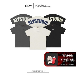 Áo thun cổ tròn SLY STUDIO Ver 2 | 3 phối màu