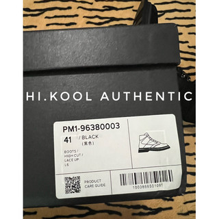 Giày boots da nam MÀU ĐEN Pedro authentic size 41
