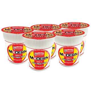 Combo 6 Ly Mì Modern lẩu thái tôm chua cay