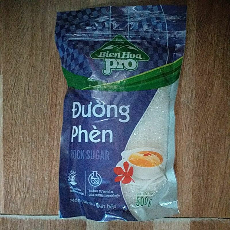 Đường phèn hạt Biên Hòa 500g.