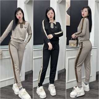   Hàng loại 1  Bộ Thu Đông  Vải Tăm Mịn Co Giãn Năng Động Chất Lượng Cao_Quần Áo Huyền Anh  M03  