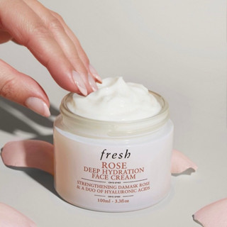 Kem dưỡng ẩm Fresh Rose Deep Hydration Face Cream
