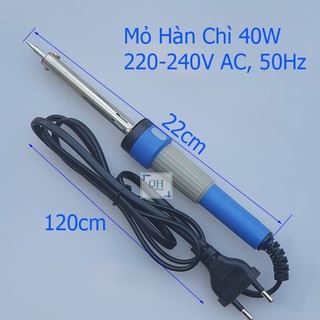 Mỏ hàn chì , mỏ hàn thiếc , mỏ hàn điện 40w 50hz