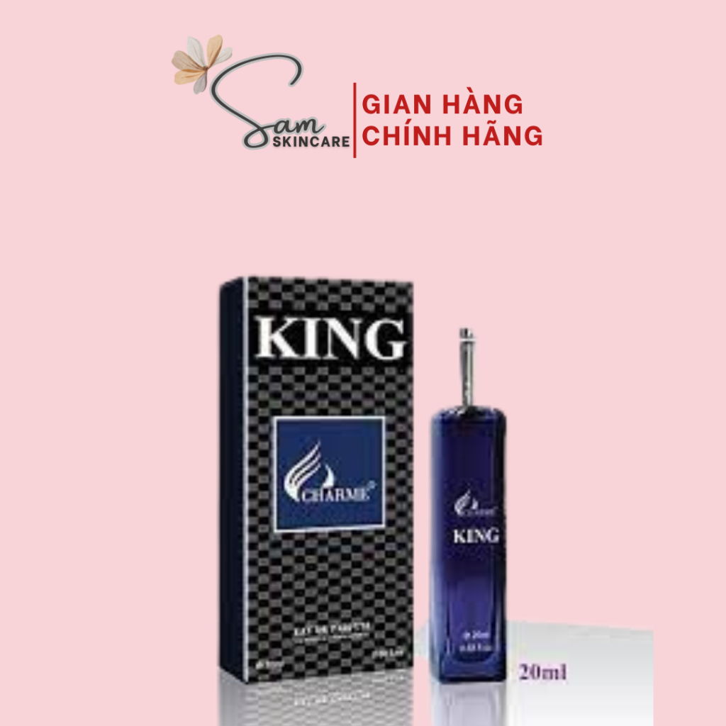 Nước hoa Nam Charme King 20ml nam tính mạnh mẽ cá tính