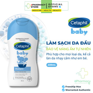 Dầu gội Cetaphil cho bé - Dầu gội Cetaphil Baby Shampoo 200ml