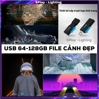 Usb 64gb full hd đi cảnh cho máy chiếu , ma trận , tàu siêu tốc v.v cực ảo