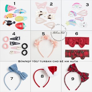 Set bờm, kẹp tóc cho bé hm us/uk cho bé 3-7 tuổi