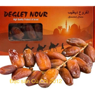 Chà là lạc đà, chà là khô nguyên cành deglet nour israel