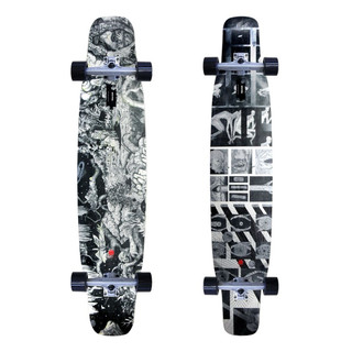 Ván Trượt Longboard Cao Cấp WITH LONGBOARDS 43" COMPLETE 9.25X43"
