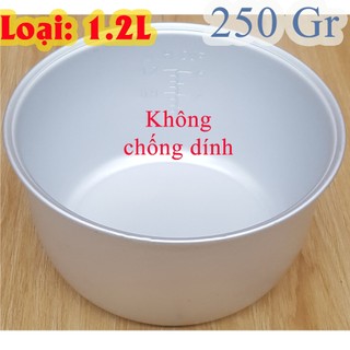 Lòng nồi cơm điện 1.2 L Không chống dính nặng 250 gr