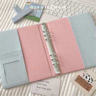 SỔ CÒNG PLANNER DA A5 (KÈM GIẤY FREENOTE)