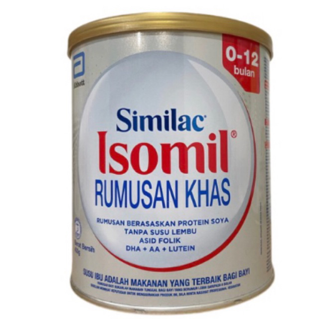 Sữa Isomil -IsomilPlus400gr dành cho trẻ dị ứng đạm ,