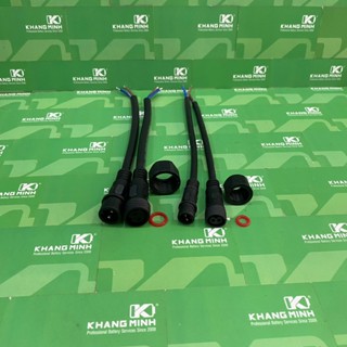 Giắc nối pin năng lượng mặt trời NLMT chống nước lõi 2x075mm2 và 2x150mm2