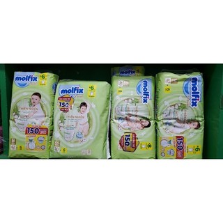 Tã/bỉm quần molfix thiên nhiên ultra s m/l/xl/xxl