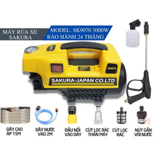 Máy rửa xe sakura japan 2500w