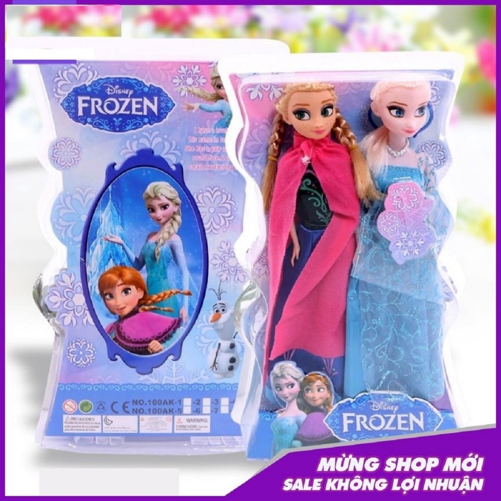 Combo 4 búp bê elsa
