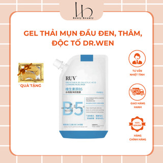 Gel dr.wen thải độc tố - dr.wen giúp thải mụn đầu đen, thâm, bụi bẩn, làm sạch da, se khít lỗ chân lông - besty beauty