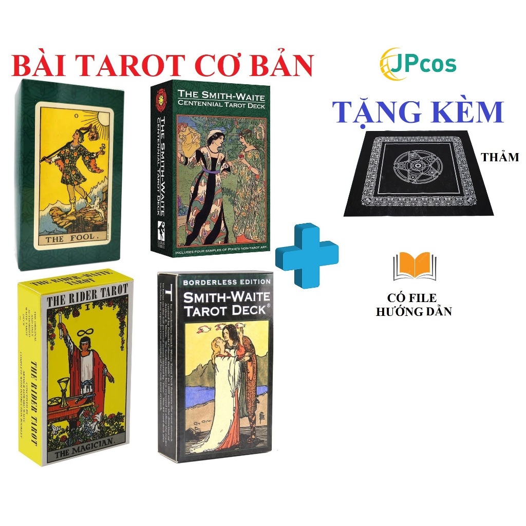 Bộ bài tarot bói Smith Waite, tarot nhập môn, Bộ bài Tarot cơ bản