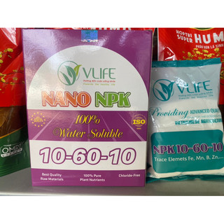 Nano npk 10-60-10 hộp 1kg kích thích ra hoa đồng loạt, bông mập, đều
