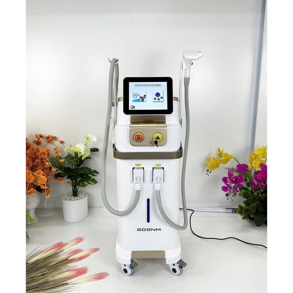 [DIODE 808 LASER KOREA VÀNG 2IN1] TRIỆT LÔNG DIODE LASER KOREA 808 2IN1 DÙNG TRONG SPA