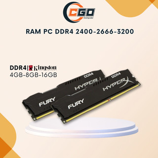 Ram nâng cấp cho pc, ram pc 4gb 8gb 16gb ddr4 bus 2400/2666/3200hz bảo hành 12 tháng - cgo computer