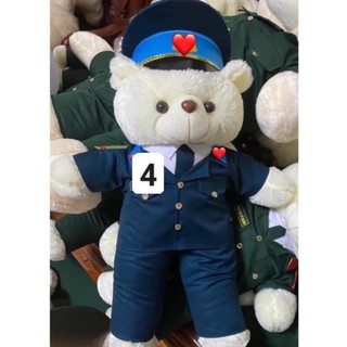 Gấu bông bộ đội dễ thương