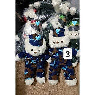Gấu bông bộ đội dễ thương