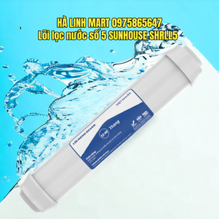Lõi lọc nước số 5 sunhouse shrll5 - lõi diệt khuẩn nano silver sha-wfsil, hàng chính hãng