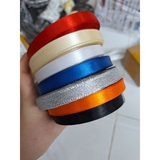 ruy băng lụa cuộn 1cm 22 mét