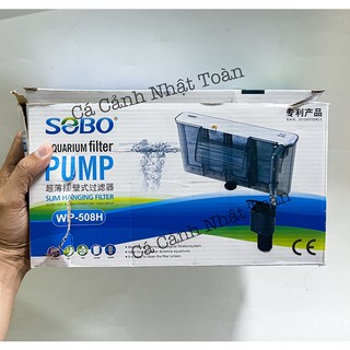 Bộ lọc thác hồ cá sobo wp 508h 8w 800l-h