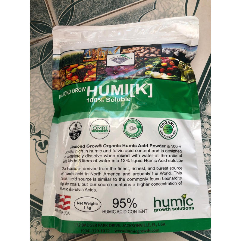 HUMIC USA DIAMOND GROW LOẠI VIÊN/BỘT 1 KG