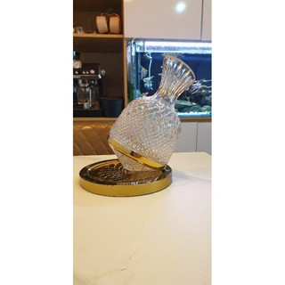 Bình đựng rượu, bình thở rượu vang, bình rót rượu vang decanter pha lê quả dứa quà tặng cao cấp