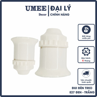 Đui đèn xoáy ren, đui đèn e27 chuyên dùng treo thả, trang trí nội thất