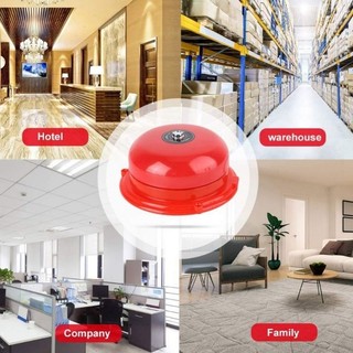 Chuông điện 220V, 4 inch, 6 inch, 8 inch dùng làm chuông bá.o độ.ng, báo giờ làm việc công ty,...