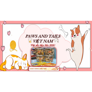 Thịt Sấy Khô 200G Mix (Gà - Gan - Trứng) Cho Boss - Hỏa Tốc Vũng Tàu