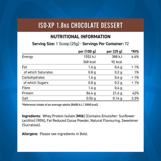 Sữa Tăng Cơ Applied Nutrition ISO XP 4Lbs - Authentic 100%
