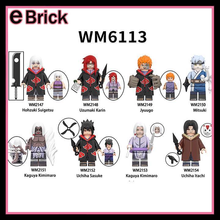 Naruto Sasuke Itachi Mô hình Nhân vật Làng Lá Mô hình Mitsuki Jyuugo WM6113