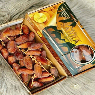 Chà Là nguyên cành hộp 500g Tunisia date 2025