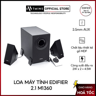 Loa máy tính edifier 2.1 m1360 - hàng chính hãng