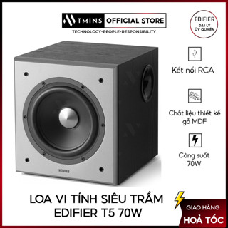 Loa vi tính siêu trầm Edifier T5 70W - Hàng chính hãng