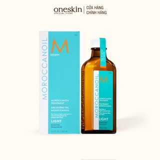 Tinh dầu dưỡng tóc cho tóc màu sáng Moroccanoil Treatment Light 100ML