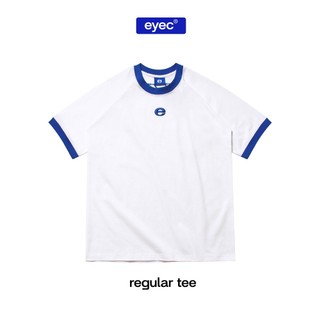 Áo thun unisex EYEC RINGER TEE Màu Trắng