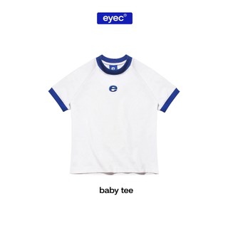 Áo thun EYEC Ringer baby tee / Trắng