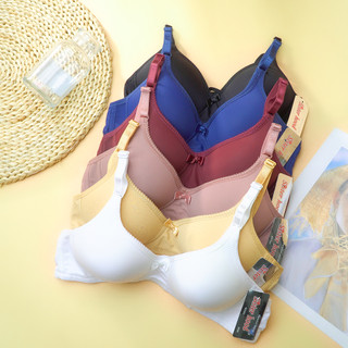Áo lót nữ không gọng không đệm mút, áo ngực trơn cup B mát mền Thái Lan Sisterhood 643 | Mỹ Châu Shop