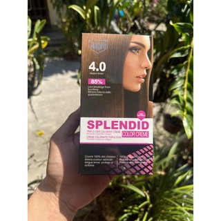 Nhuộm tóc hộp splendid tại nhà aurané | made in france | 60ml x 2